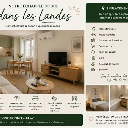 Le Martin - Entre Ocean & Pays Basque- C'la Vieconciergerie * Saint-Martin-de-Seignanx